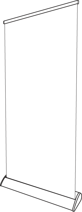 Pull-up Banner outline